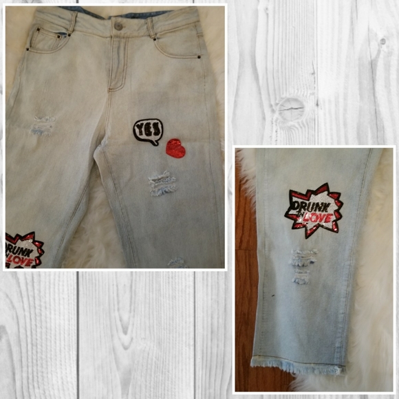 POL CROP NOVELTY JEANS - Picture 13 of 16